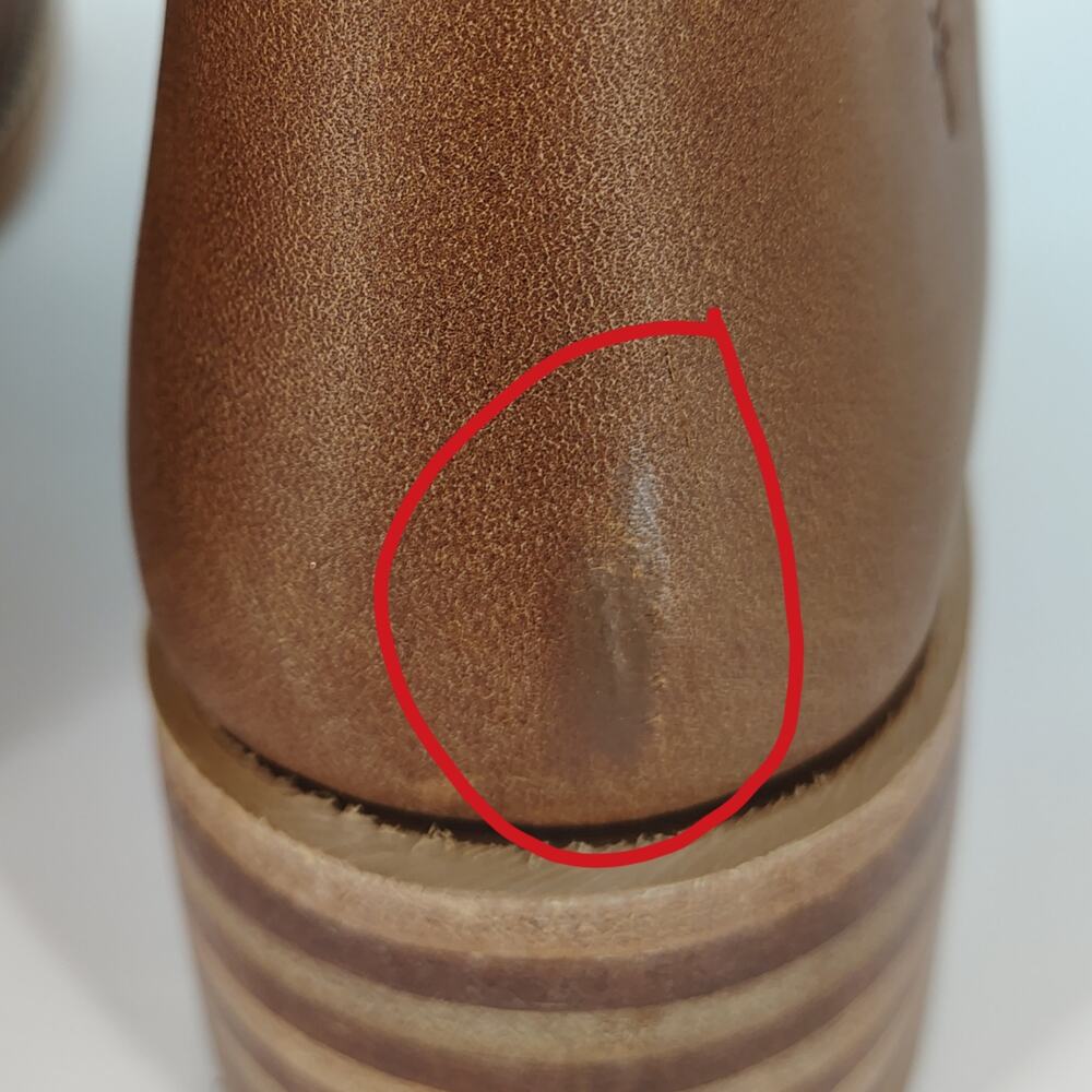 Frye Campus 14L Saddle Leather Tall Riding Boots Size 11 - Picture 9 of 14